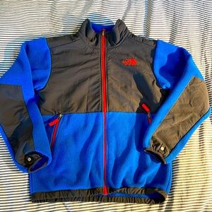 Youth large north face zip up fleece